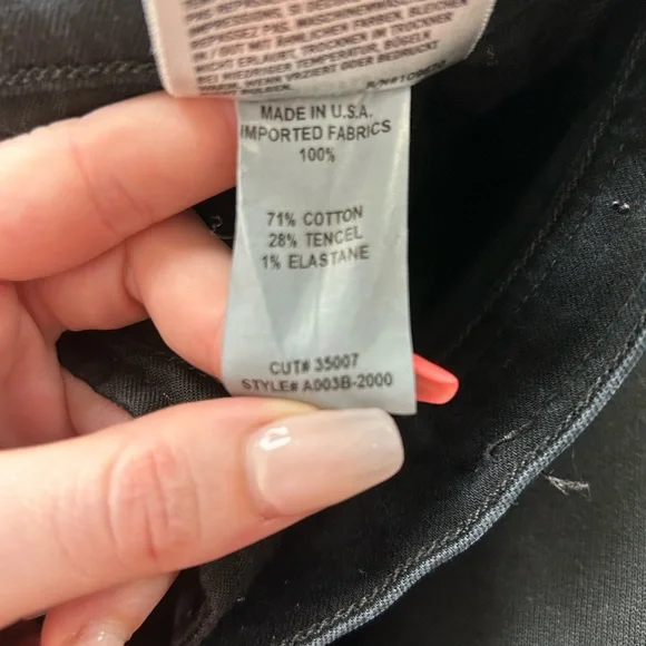 AGOLDE 90s Short Mid Rise Loose Boyfriend-fit cut-off Long Shorts Black 30 - Picture 5 of 9